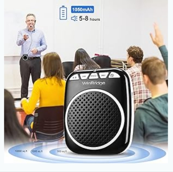 WinBridge WB001 Portable Voice Amplifier with Headset Microphone Personal Speake - Picture 2 of 8